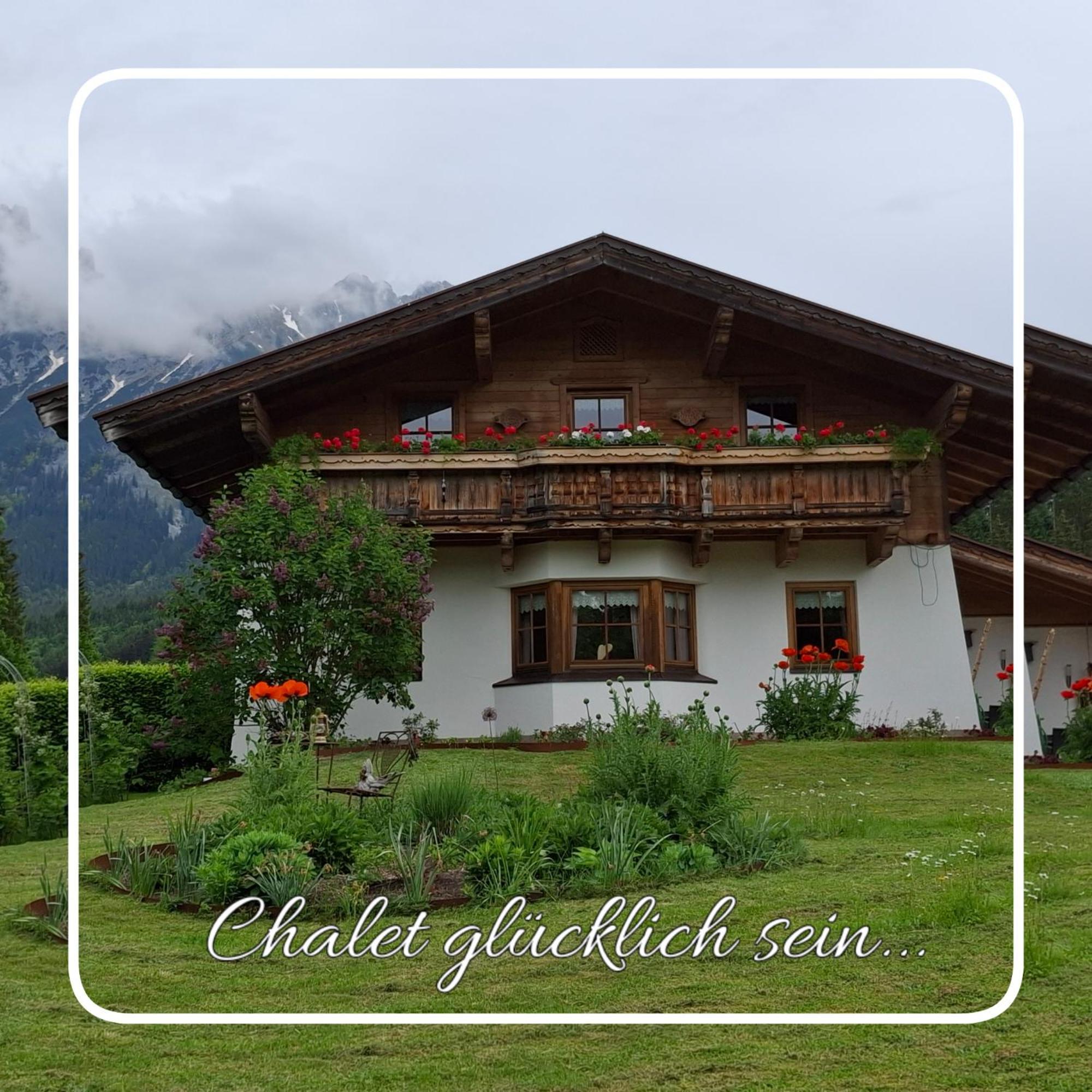 Chalet Gluecklich Sein... Ellmau Zewnętrze zdjęcie