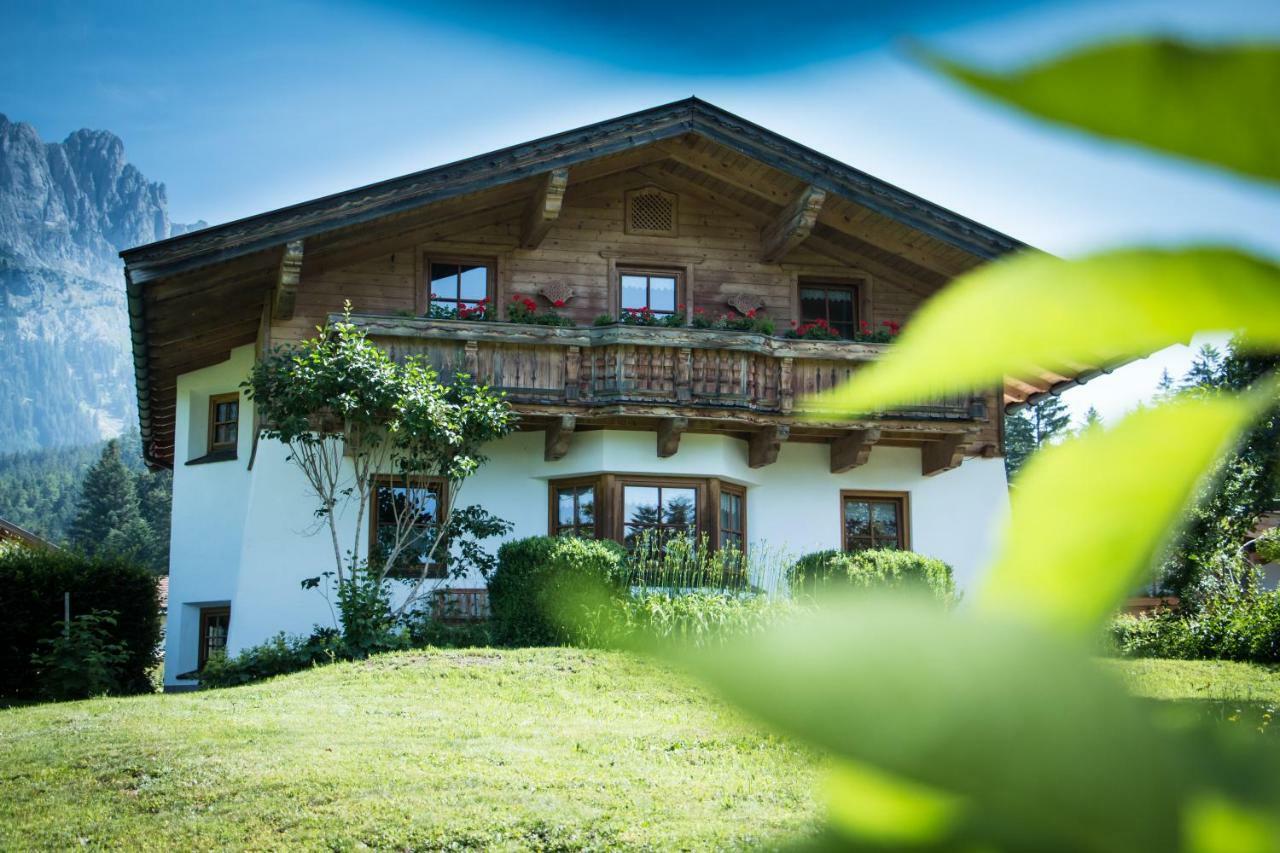 Chalet Gluecklich Sein... Ellmau Zewnętrze zdjęcie